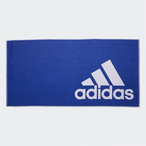  ADIDAS TOWEL LARGE 毛巾 浴巾 雙面 純棉 藍白