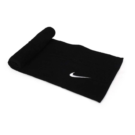 NIKE SOLID CORE 毛巾(80x35cm) 黑