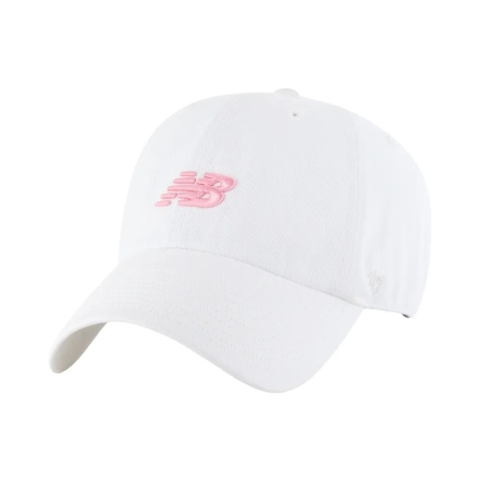NEW BALANCE 鴨舌帽 休閒 白粉